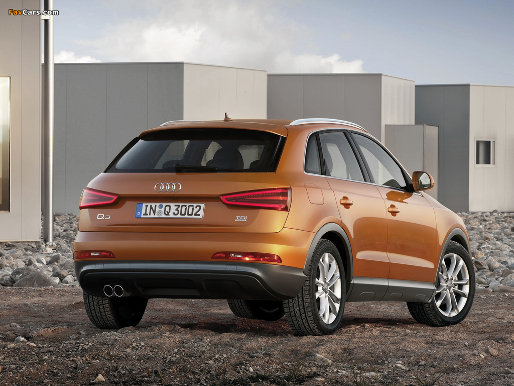 Audi Q3 2.0 TDI quattro 2011 images (1024 x 768)