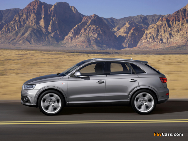 Audi Q3 2.0 TFSI quattro S-Line 2011 wallpapers (640 x 480)