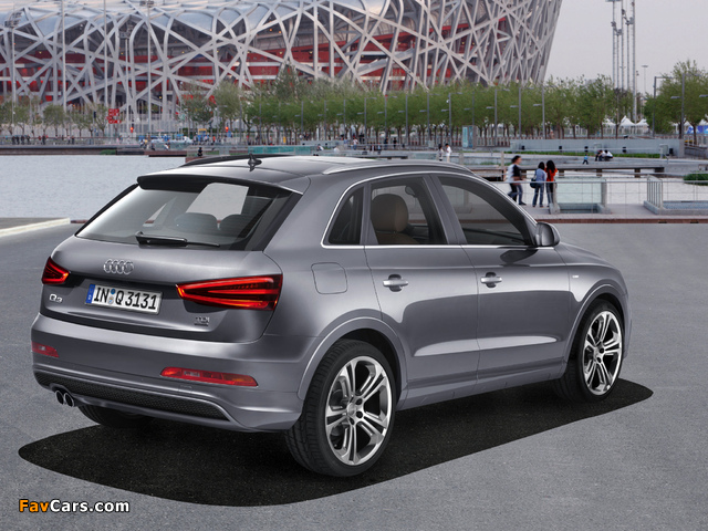 Audi Q3 2.0 TFSI quattro S-Line 2011 wallpapers (640 x 480)