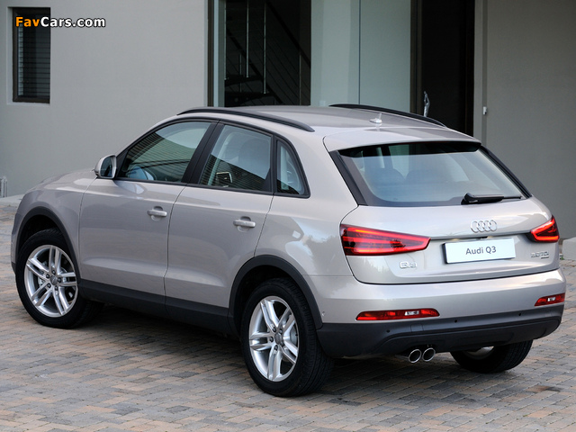 Audi Q3 2.0 TDI quattro ZA-spec 2012 pictures (640 x 480)