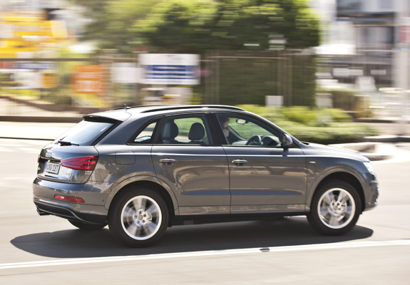 Audi Q3 2.0 TFSI quattro S-Line AU-spec 2012 wallpapers