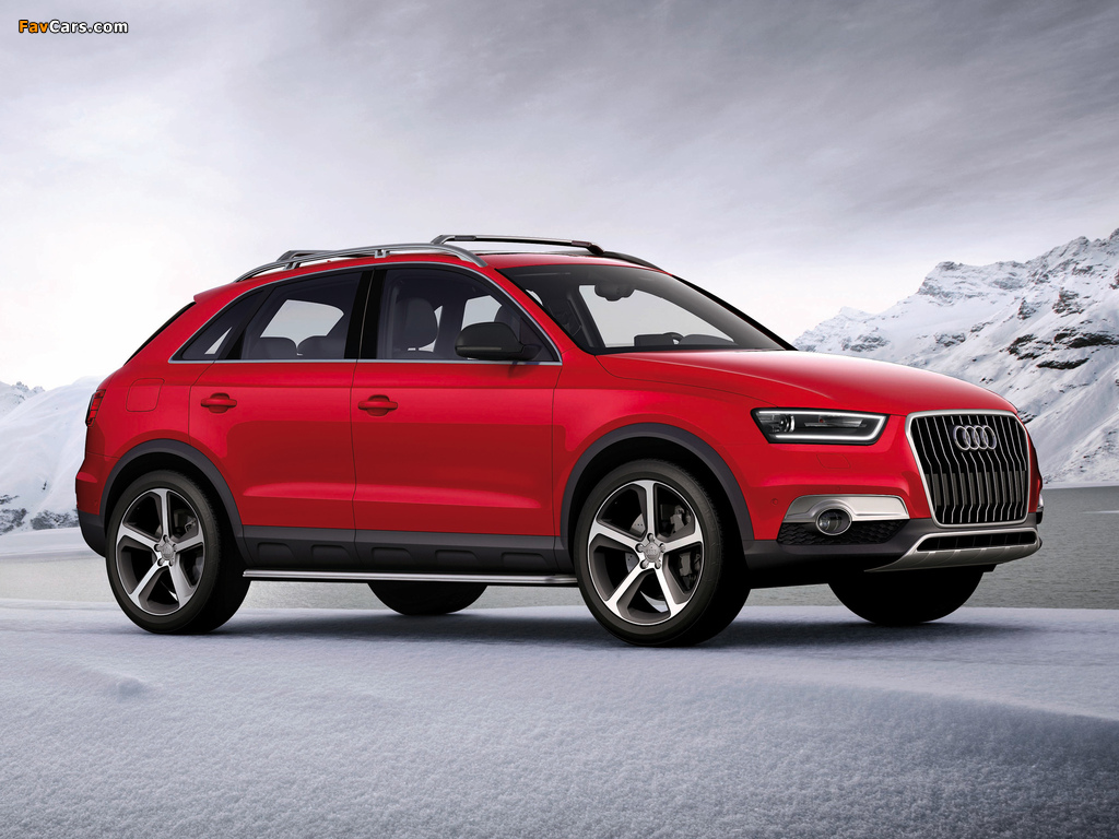 Audi Q3 Vail Concept 2012 wallpapers (1024 x 768)