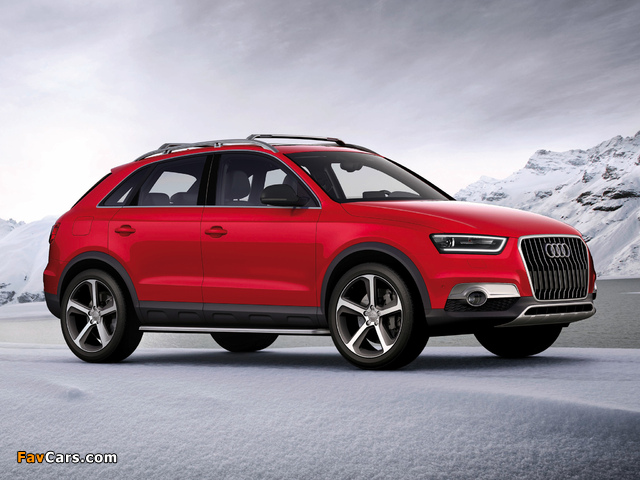 Audi Q3 Vail Concept 2012 wallpapers (640 x 480)