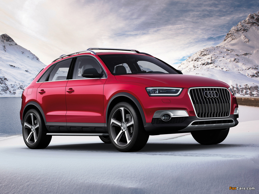 Audi Q3 Vail Concept 2012 wallpapers (1024 x 768)