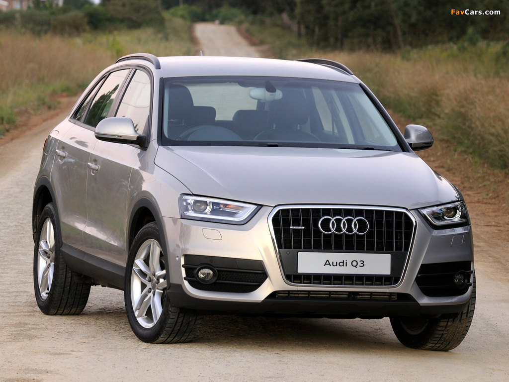 Images of Audi Q3 2.0 TDI quattro ZA-spec 2012 (1024 x 768)