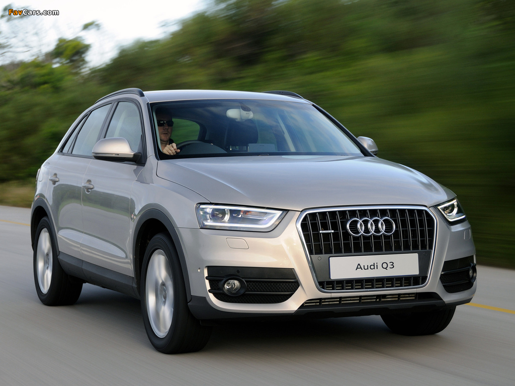 Photos of Audi Q3 2.0 TDI quattro ZA-spec 2012 (1024 x 768)