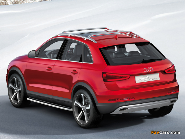 Audi Q3 Vail Concept 2012 wallpapers (640 x 480)