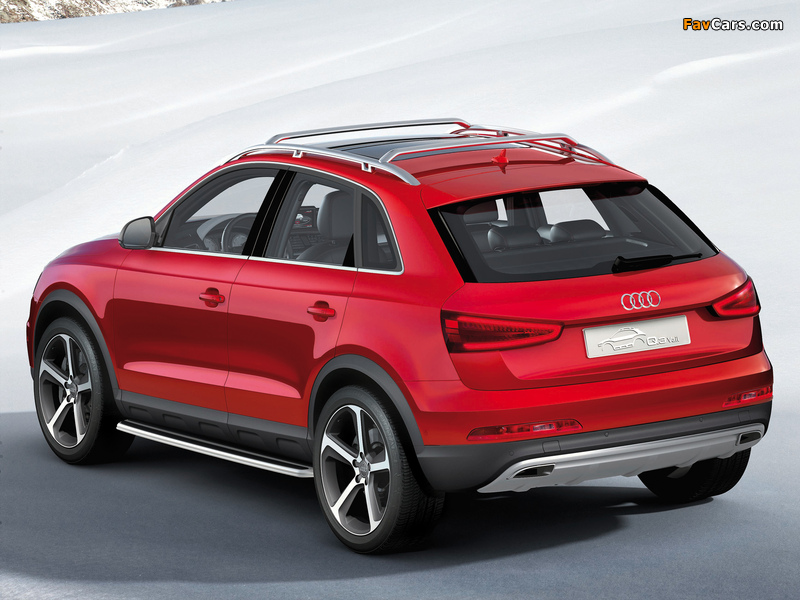 Audi Q3 Vail Concept 2012 wallpapers (800 x 600)