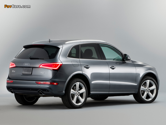 Audi Q5 3.0T quattro S-Line US-spec (8R) 2012 wallpapers (640 x 480)