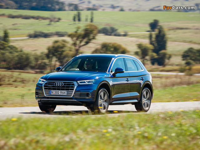 Audi Q5 TDI quattro AU-spec 2017 pictures (640 x 480)