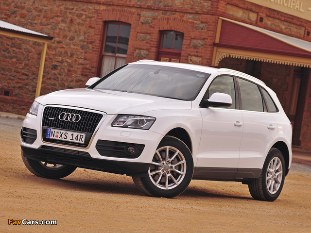 Images of Audi Q5 3.0 TDI quattro AU-spec (8R) 2008–12 (640 x 480)