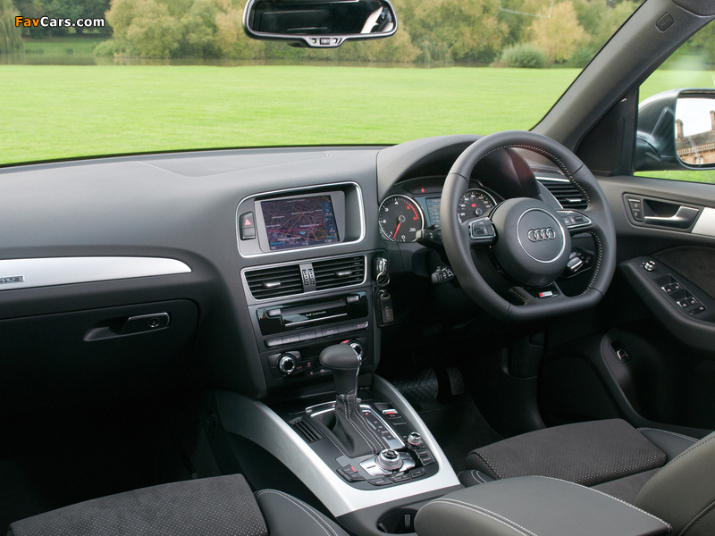 Images of Audi Q5 2.0 TDI quattro S-Line UK-spec (8R) 2012 (800 x 600)