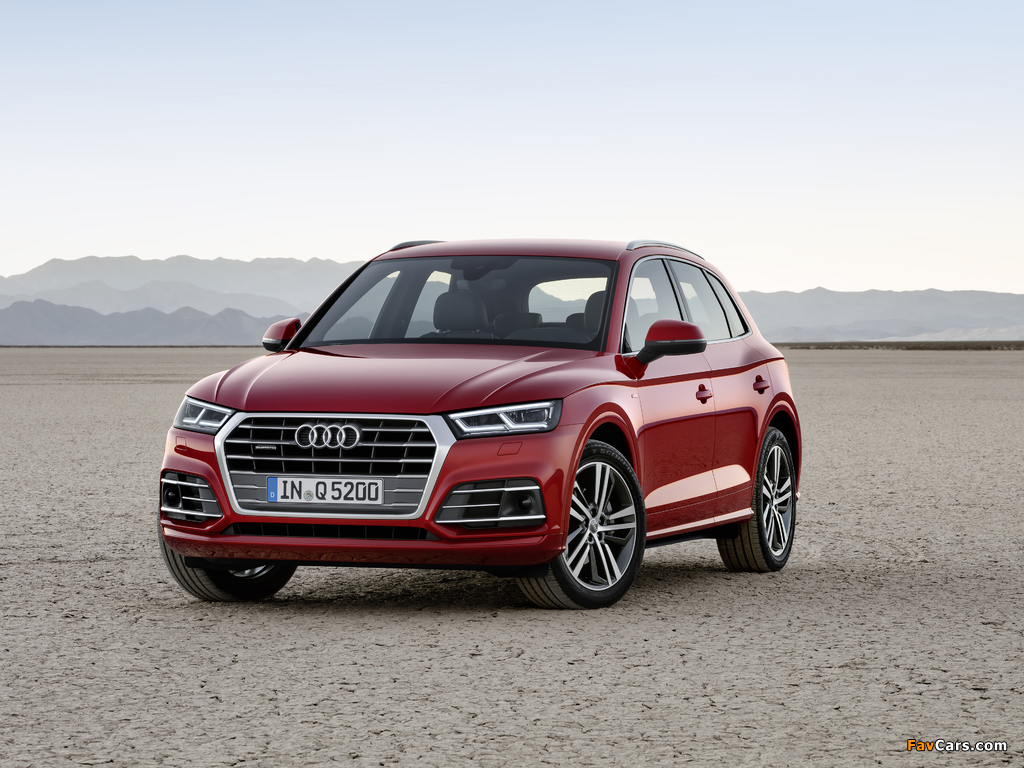 Images of Audi Q5 TFSI quattro S line 2016 (1024 x 768)