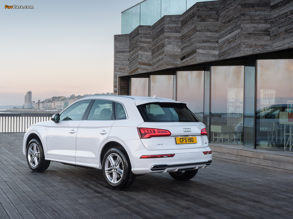 Images of Audi Q5 TDI quattro S line UK-spec 2017 (1024 x 768)