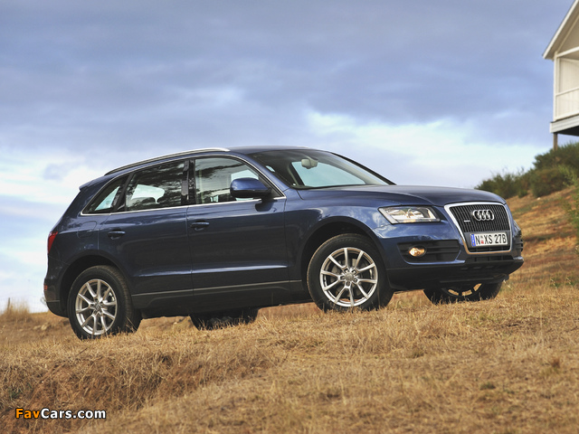 Photos of Audi Q5 2.0T quattro AU-spec (8R) 2008 (640 x 480)