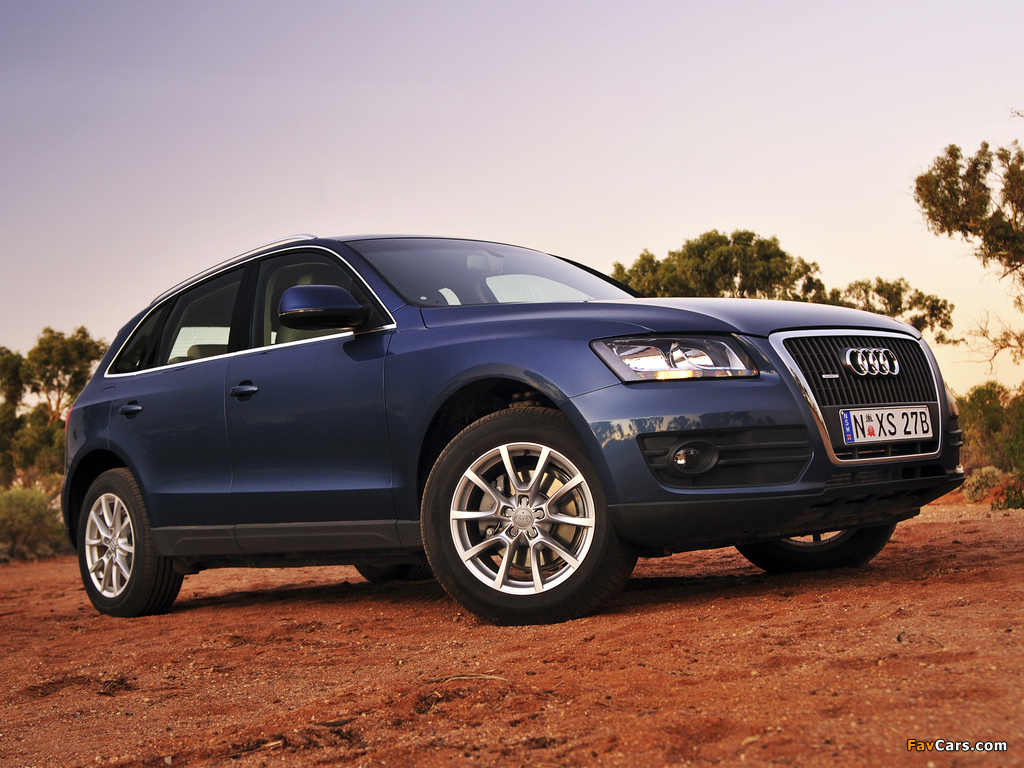 Pictures of Audi Q5 2.0T quattro AU-spec (8R) 2008 (1024 x 768)