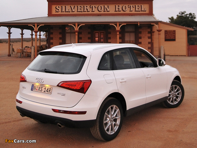 Pictures of Audi Q5 3.0 TDI quattro AU-spec (8R) 2008–12 (640 x 480)