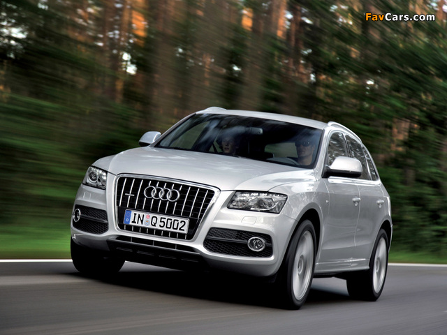 Audi Q5 3.0 TDI quattro S-Line 2008 wallpapers (640 x 480)