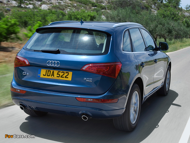 Audi Q5 2.0T quattro UK-spec (8R) 2008–12 wallpapers (640 x 480)