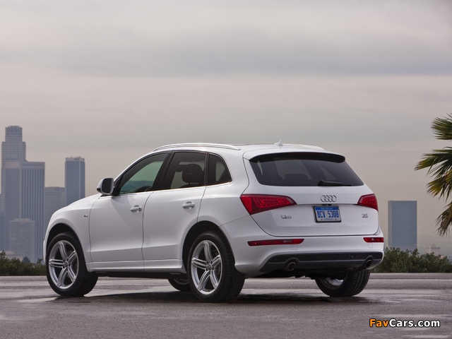 Audi Q5 3.2 quattro S-Line US-spec 2009 wallpapers (640 x 480)