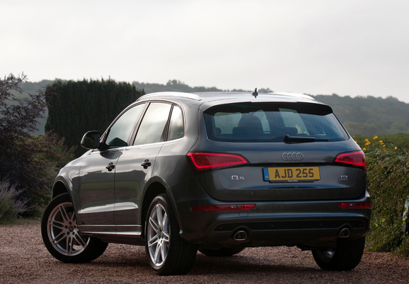 Audi Q5 2.0 TDI quattro S-Line UK-spec (8R) 2012 wallpapers