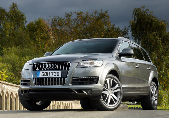 Audi Q7 3.0 TDI quattro UK-spec 2009 wallpapers