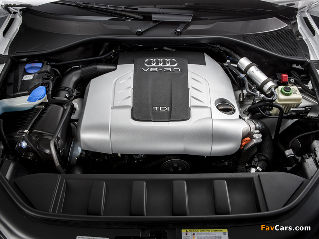 Audi Q7 3.0 TDI quattro S-Line US-spec 2010 pictures (640 x 480)