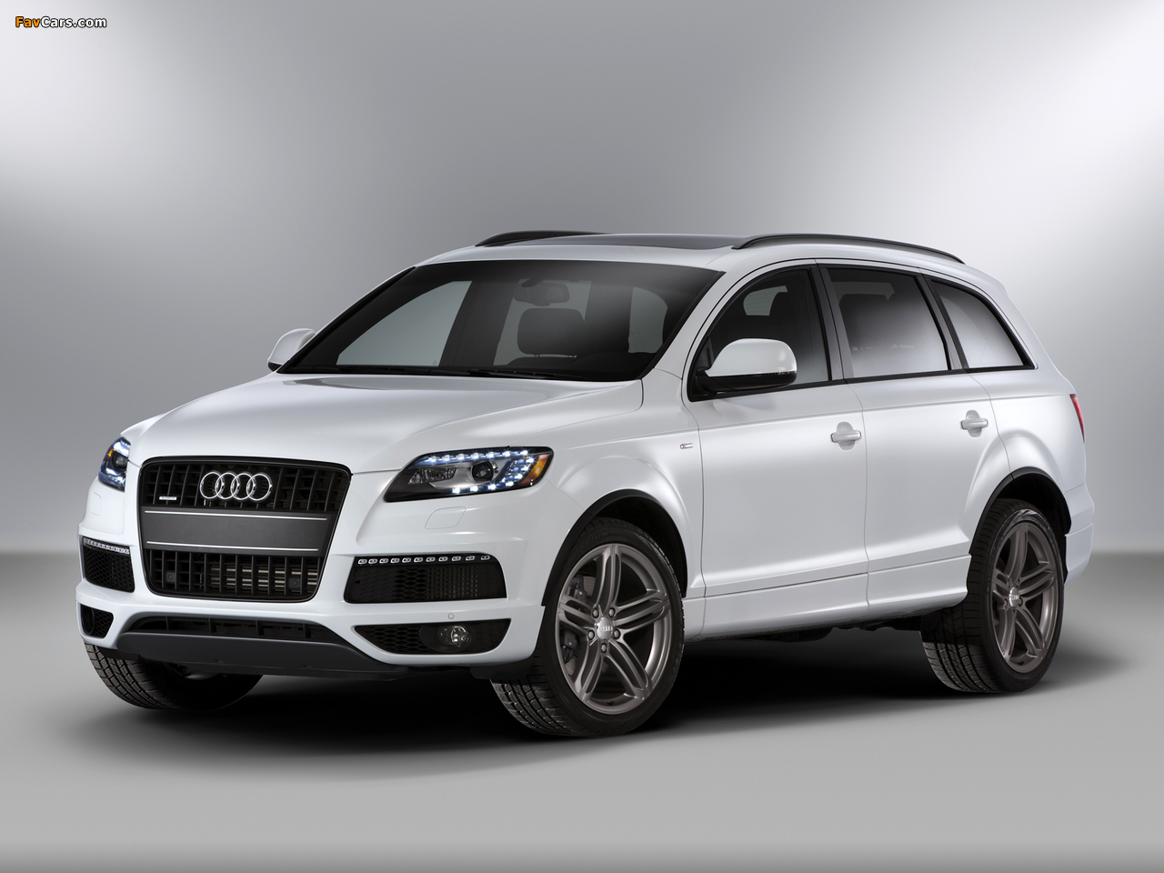 Audi Q7 3.0 TDI quattro S-Line US-spec 2010 wallpapers (1280 x 960)