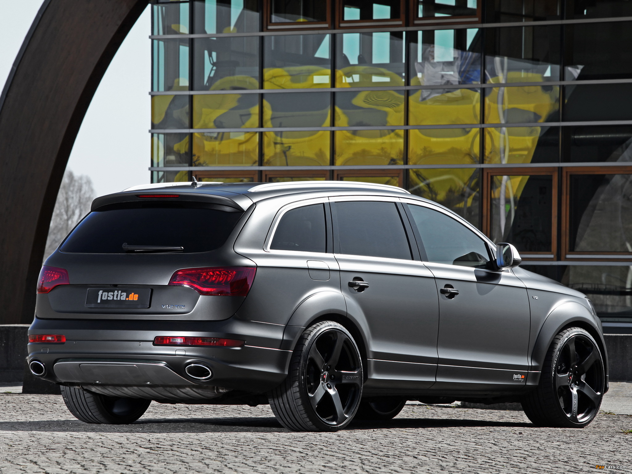 Photos of Fostla Audi Q7 V12 TDI quattro 2012 (2048 x 1536)