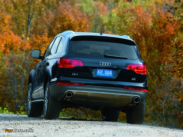 Pictures of Audi Q7 3.6 quattro US-spec 2008–10 (640 x 480)