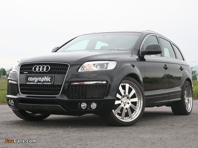 Cargraphic Audi Q7 2005–09 wallpapers (640 x 480)