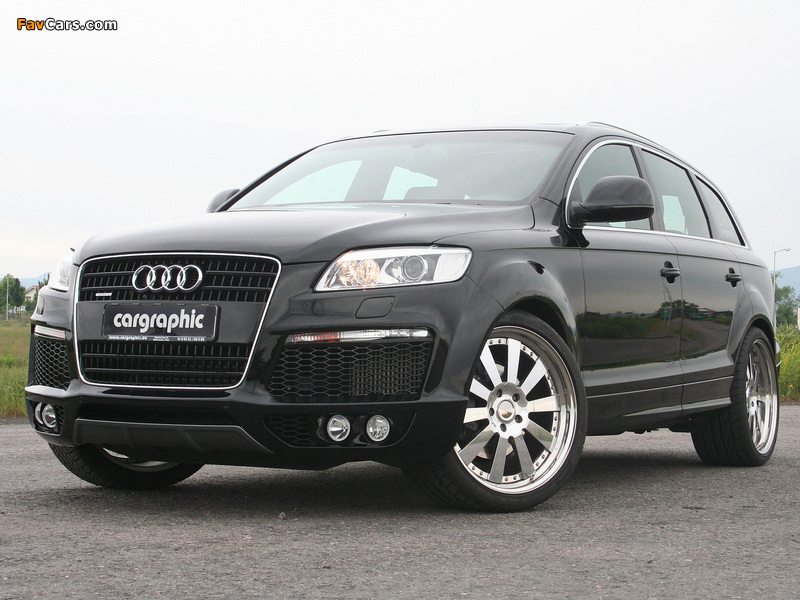 Cargraphic Audi Q7 2005–09 wallpapers (800 x 600)