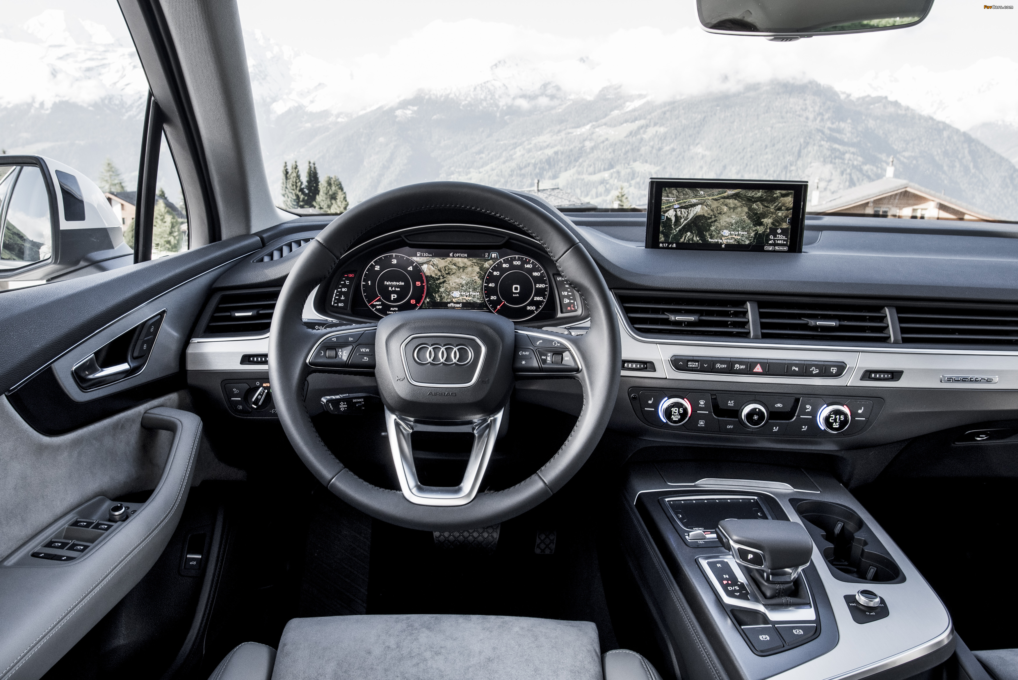 Audi Q7 TDI quattro (4M) 2015 wallpapers (3500 x 2337)