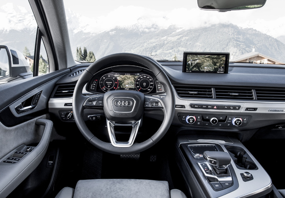Audi Q7 TDI quattro (4M) 2015 wallpapers
