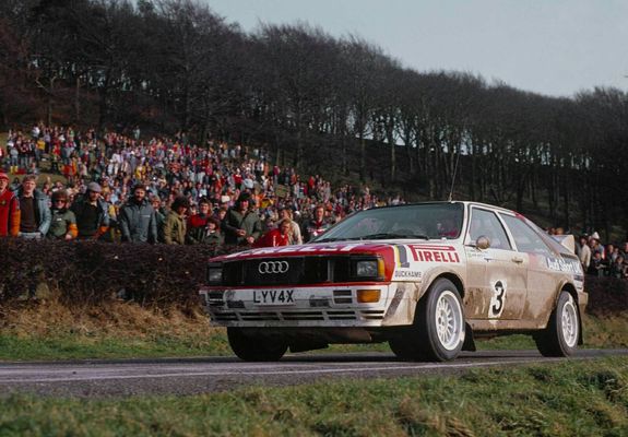 Audi Quattro Group 4 Rally Car (85) 1981–82 wallpapers
