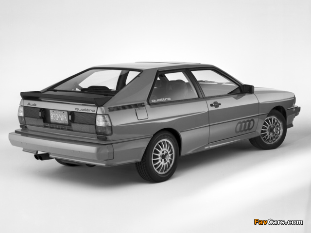 Audi Quattro US-spec (85) 1982–85 images (640 x 480)