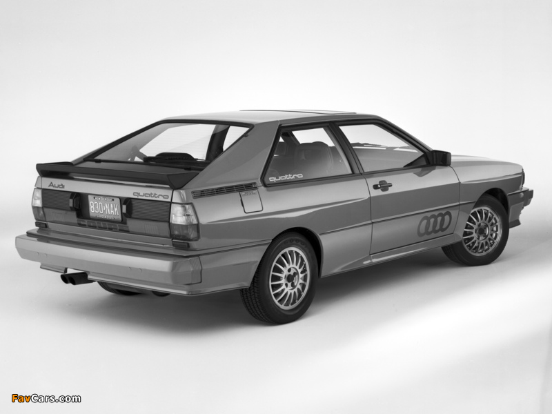 Audi Quattro US-spec (85) 1982–85 images (800 x 600)