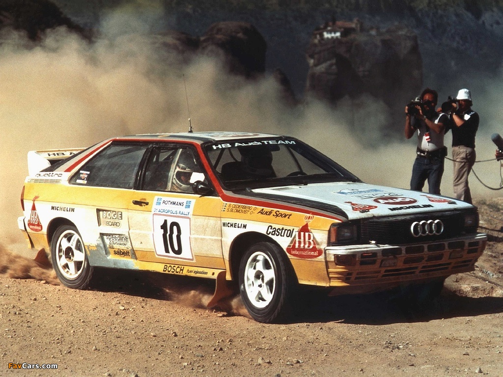 Audi Quattro Group B Rally Car (85) 1983–86 images (1024 x 768)