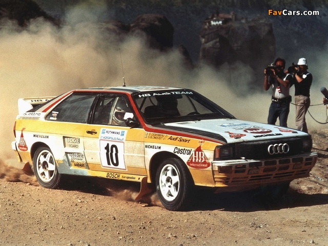 Audi Quattro Group B Rally Car (85) 1983–86 images (640 x 480)