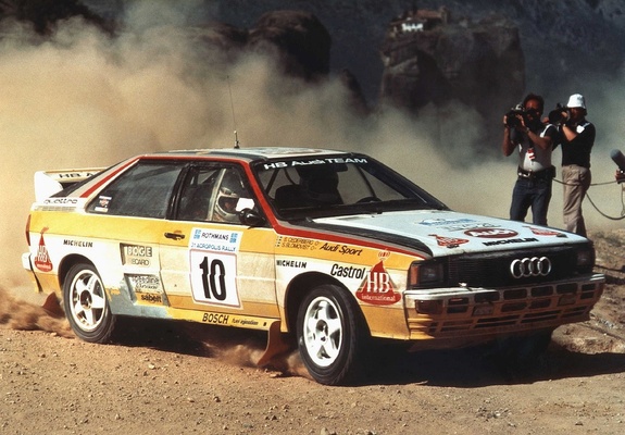 Audi Quattro Group B Rally Car (85) 1983–86 images