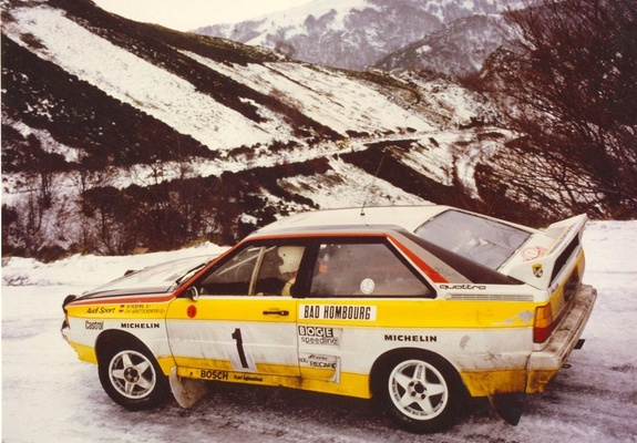 Audi Quattro Group B Rally Car (85) 1983–86 pictures