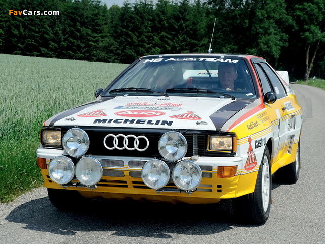 Audi Quattro Group B Rally Car (85) 1983–86 pictures (640 x 480)