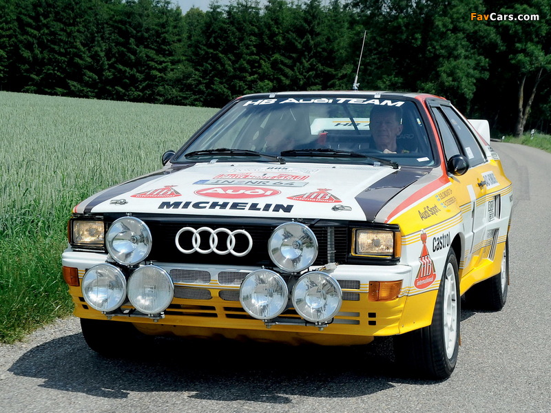 Audi Quattro Group B Rally Car (85) 1983–86 pictures (800 x 600)