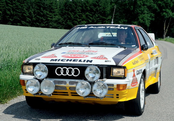 Audi Quattro Group B Rally Car (85) 1983–86 pictures