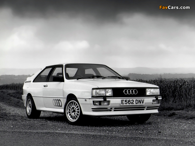 Audi Quattro UK-spec (85) 1987–91 pictures (640 x 480)