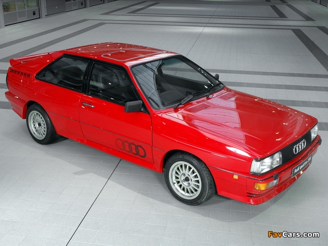 Audi Quattro UK-spec (85) 1987–91 wallpapers (640 x 480)