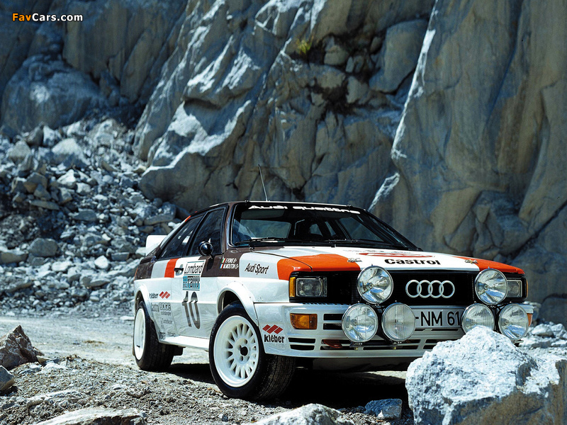 Images of Audi Quattro Group 4 Rally Car (85) 1981–82 (800 x 600)