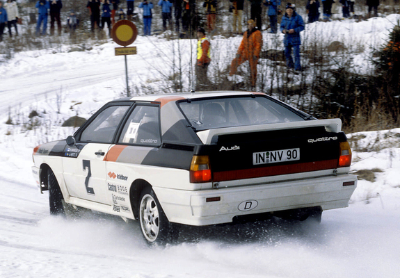 Images of Audi Quattro Group 4 Rally Car (85) 1981–82