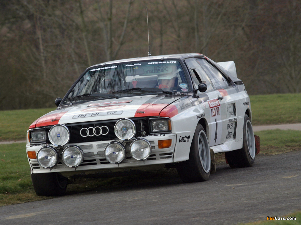 Images of Audi Quattro Group B Rally Car (85) 1983–86 (1024 x 768)
