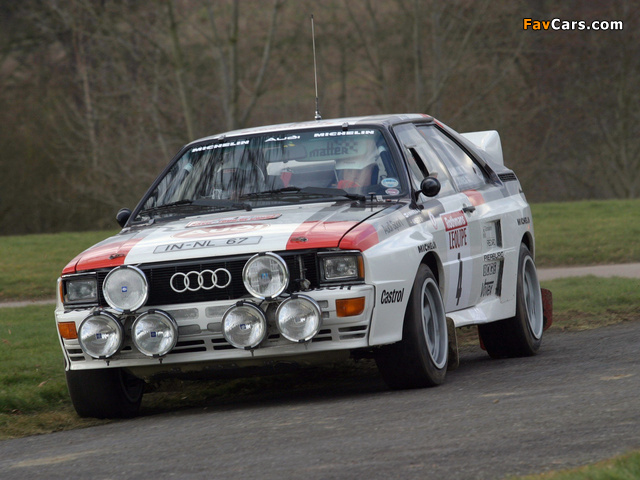 Images of Audi Quattro Group B Rally Car (85) 1983–86 (640 x 480)